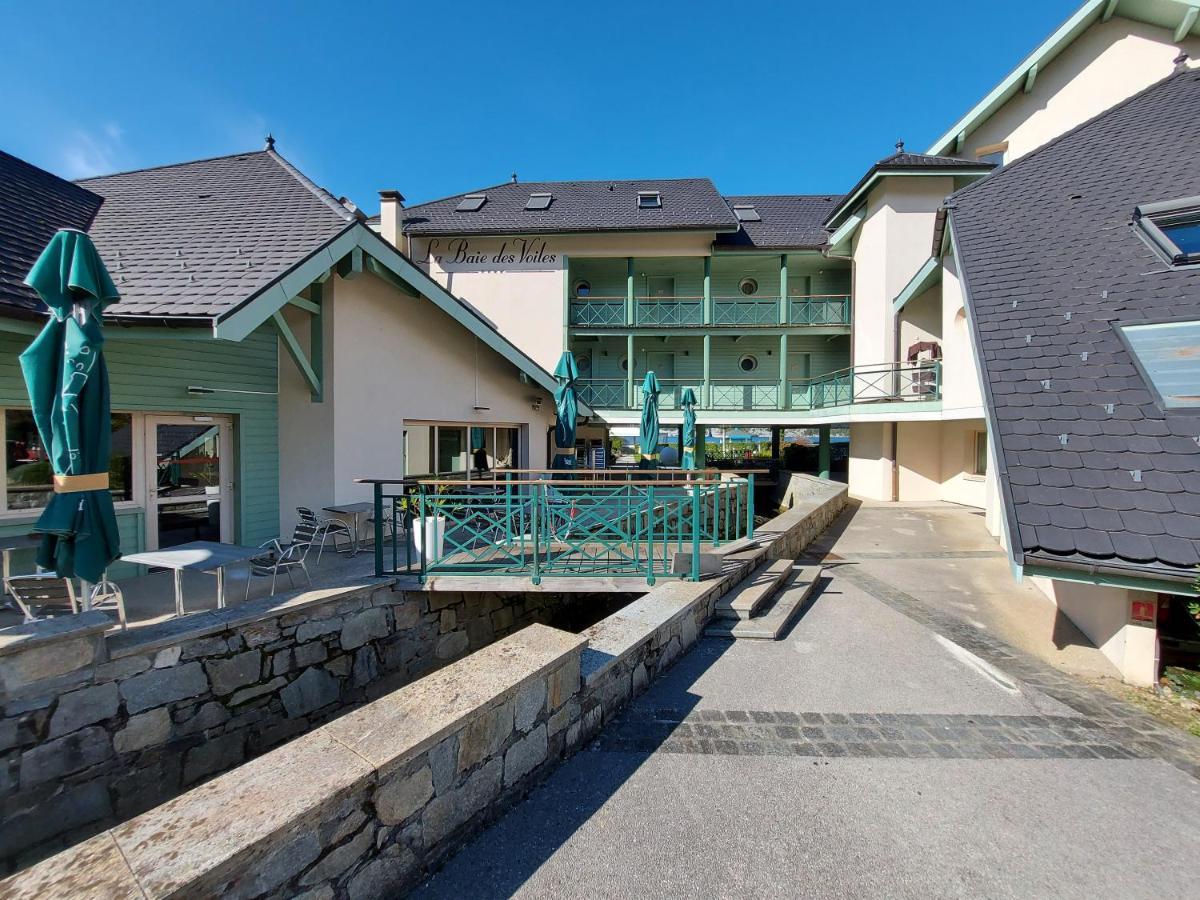 Au Bord Du Lac D'Annecy, Logement Type Loft, Dans Residence Avec Plage Et Ponton Privee Duingt Luaran gambar